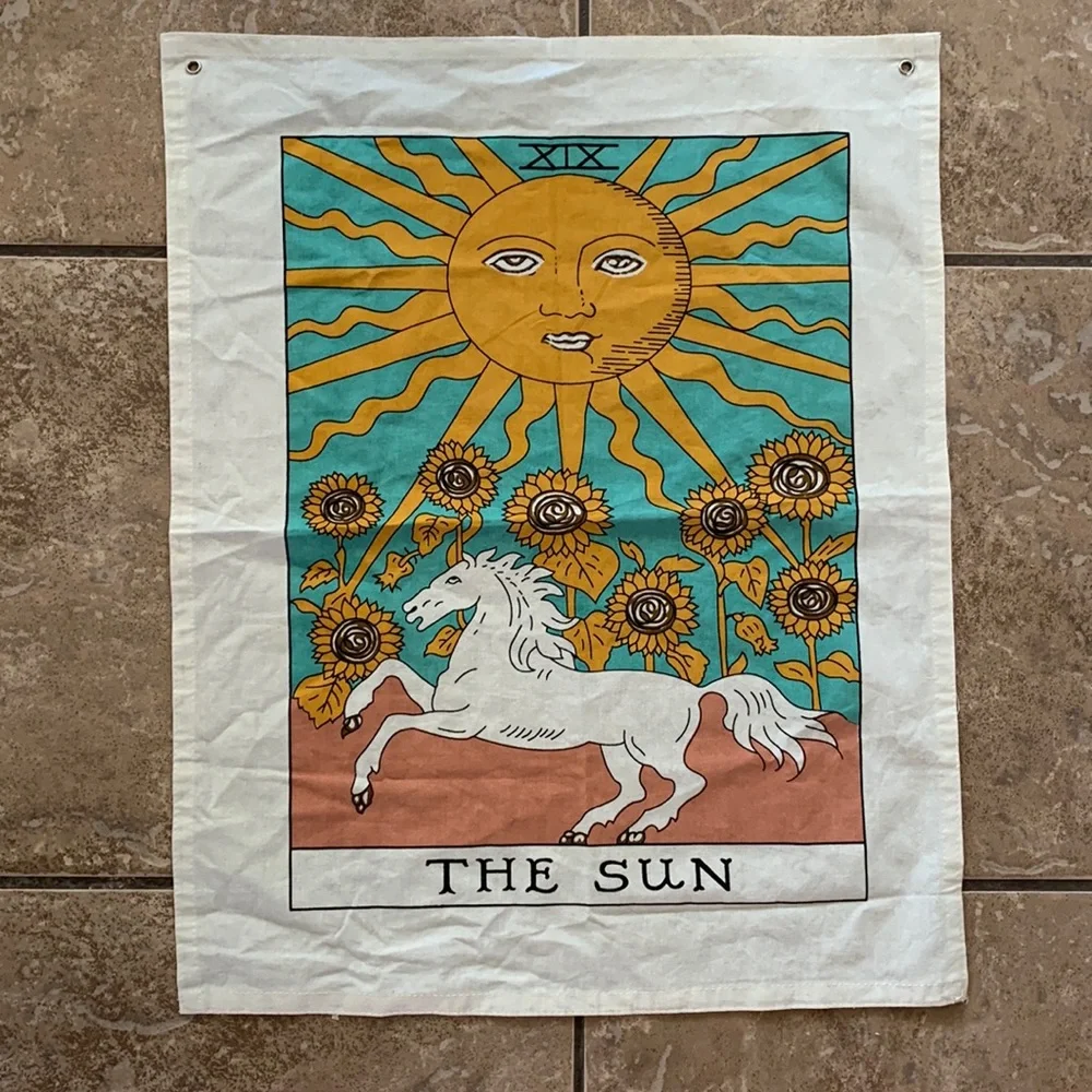 Tarot The Sun Flag/Banner wall hanging - Picture 1 of 6